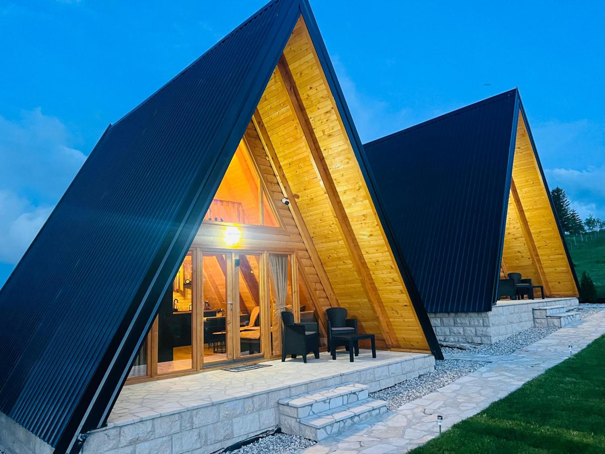 A Frame Houses Ans Zabljak Bagian luar foto
